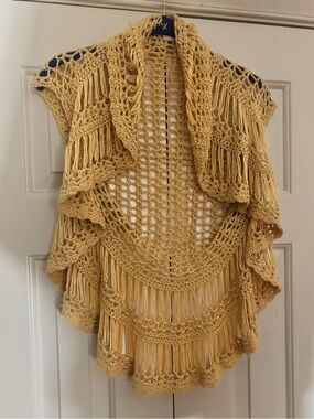 Crochet Bohemian  short shrug